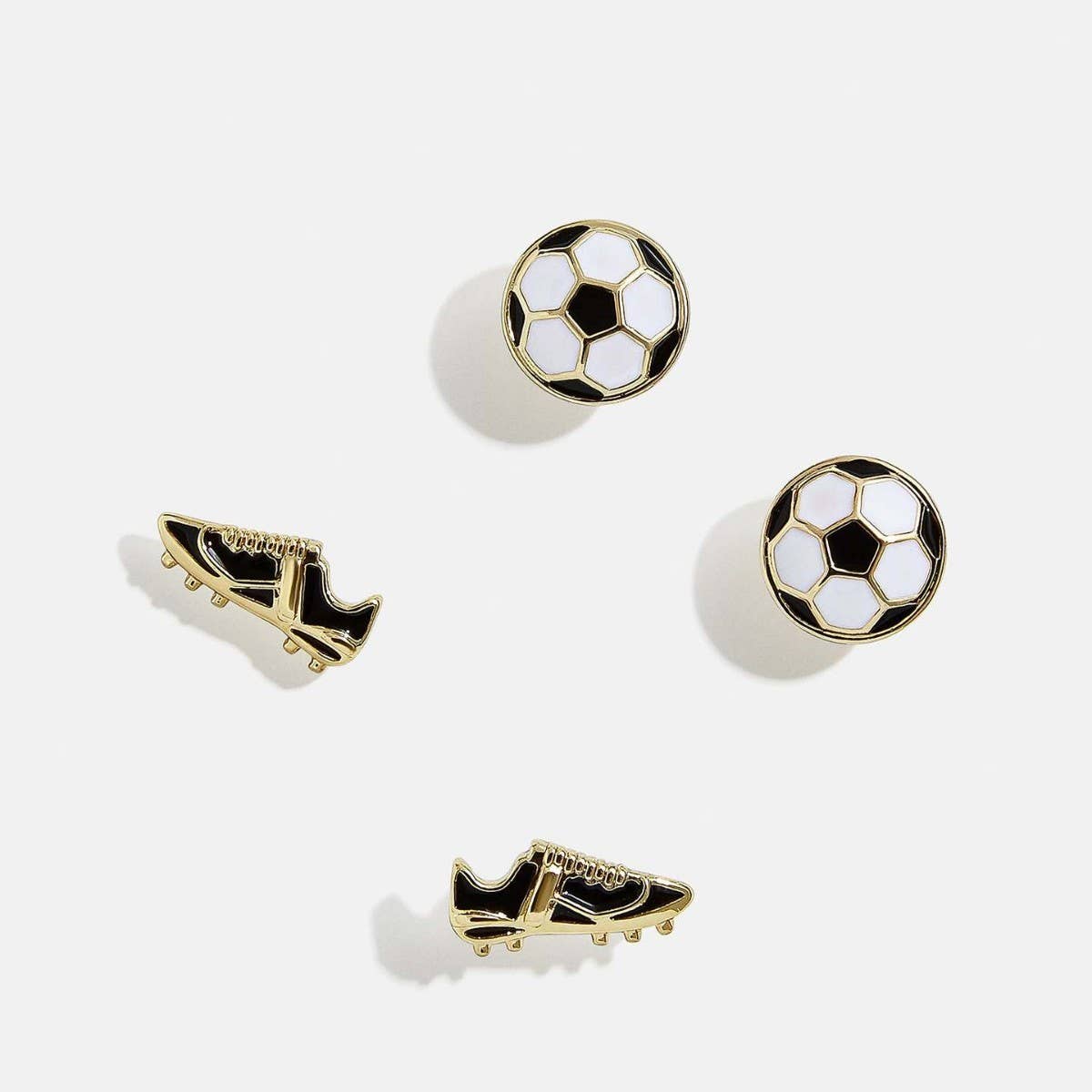 Sports Series Tennis Football Stud Earrings_CWAJE5066