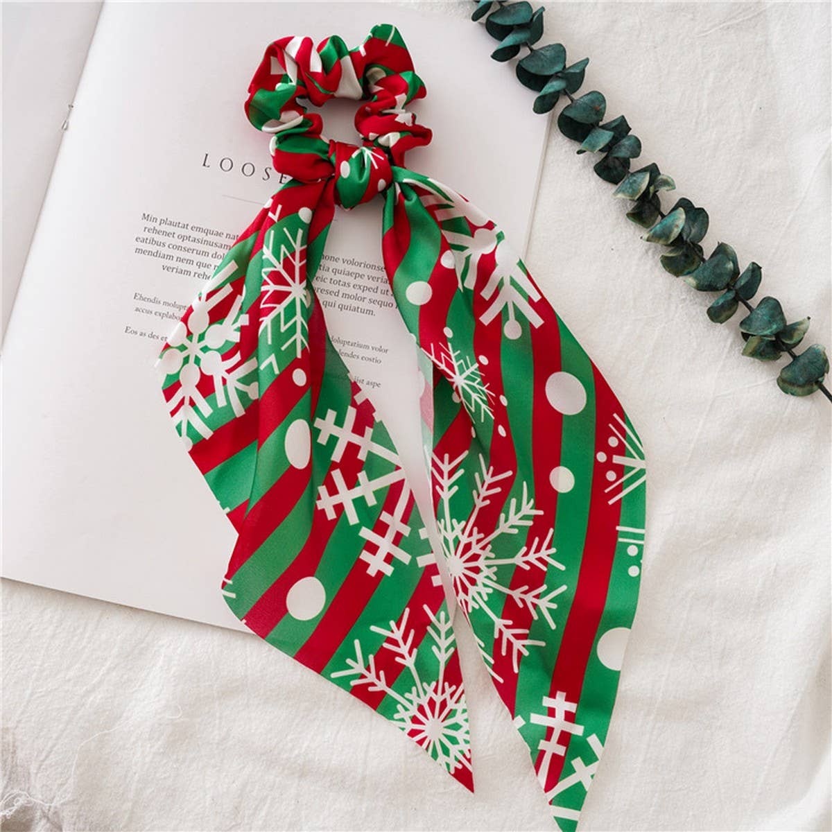 CHRISTMAS ALL-MATCH HAIR SCRUNCHIES