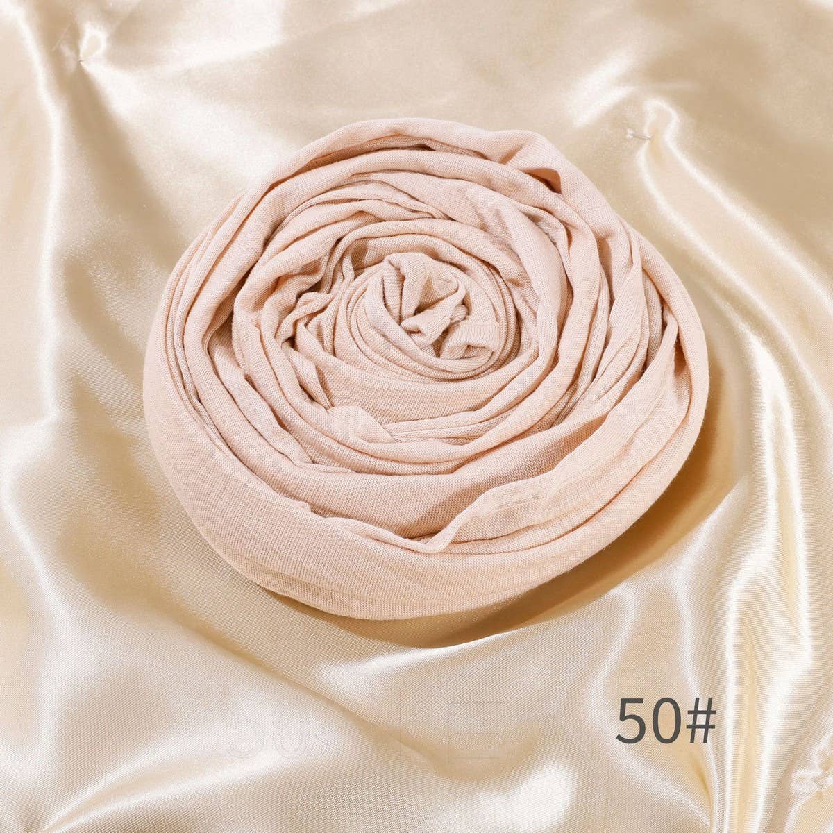 SOLID COLOR MERCERIZED COTTON JERSEY HEADSCARF_CWASC2447