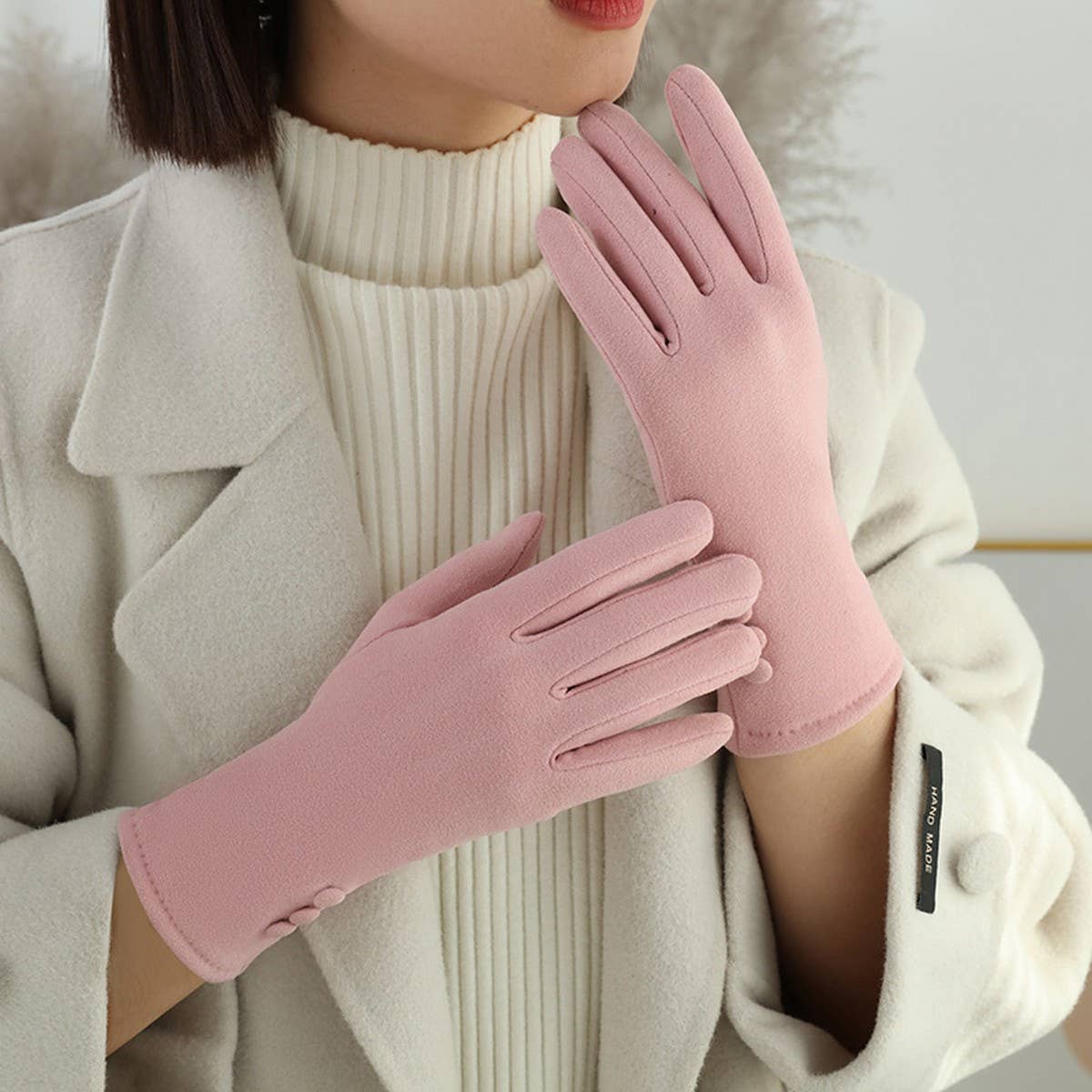 NEW AUTUMN AND WINTER FASHION LADIES WARM GLOVES_CWAG00538