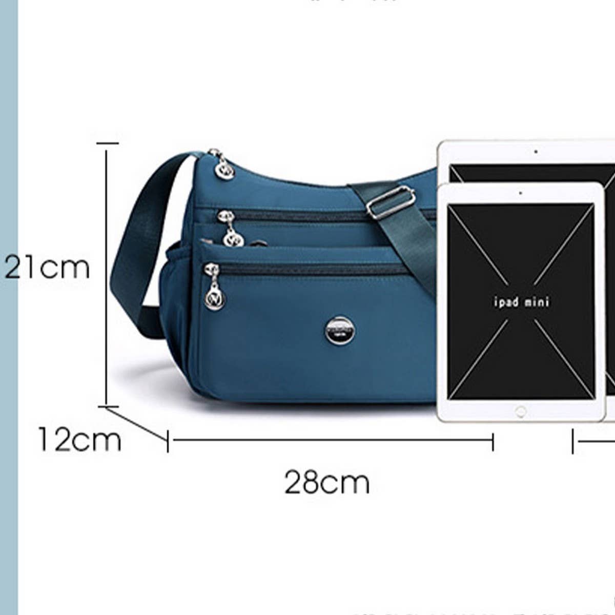 LARGE CAPACITY TRAVEL CROSSBODY SHOULDER BAG