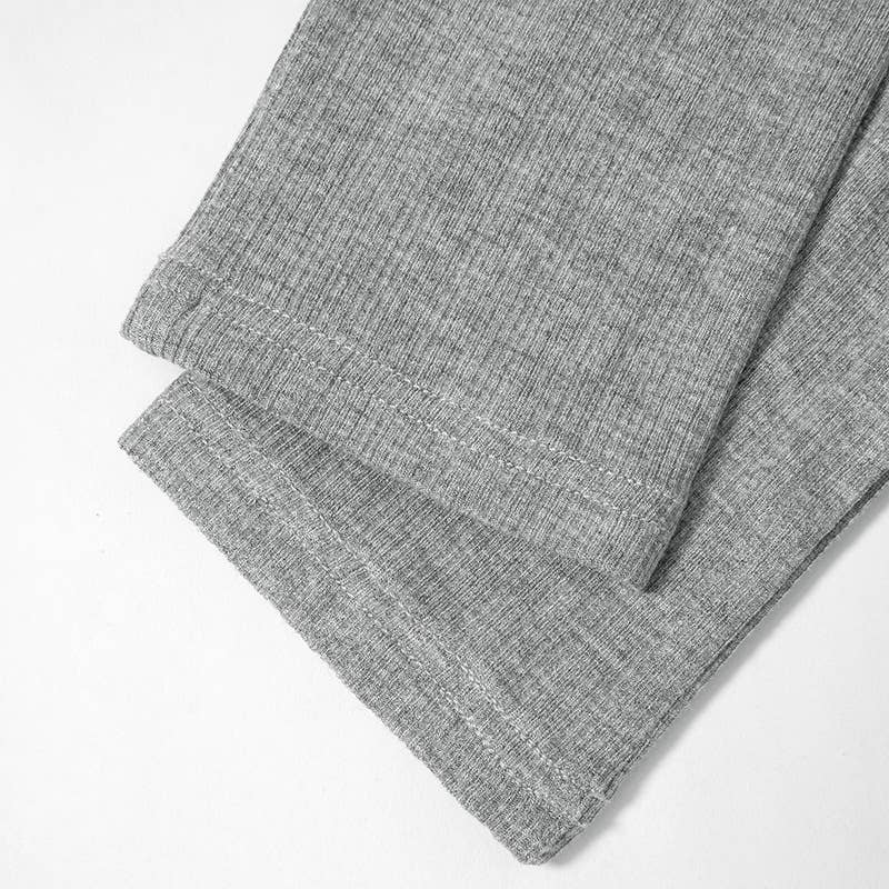 SOLID COLOR SQUARE NECK PLEATED CROP CASUAL TOP