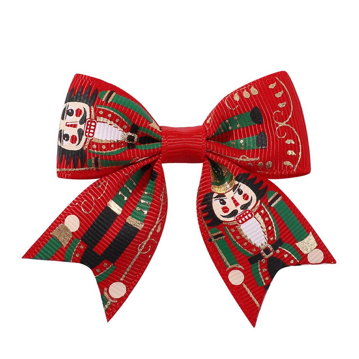 Girls¡¯ Xmas Hair Clip with Reindeer & Snow