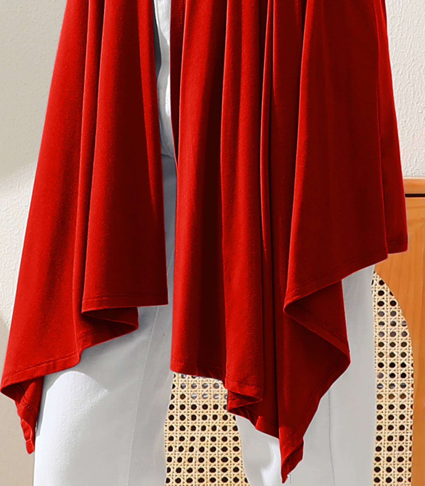 AWTL073_Long Sleeve Casual Open Front Long Cardigan