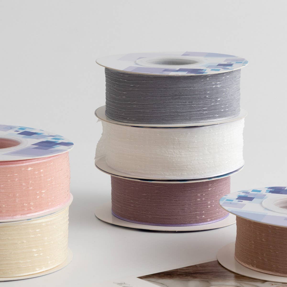 DIY DECORATIVE POLYESTER HAIR RIBBON