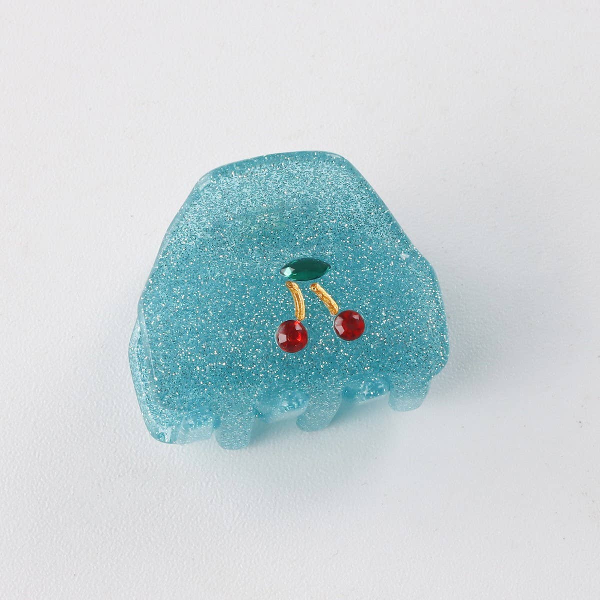 CWAHA1405_ CHERRY SMALL HAIR CLAW CLIP,SUMMER SET