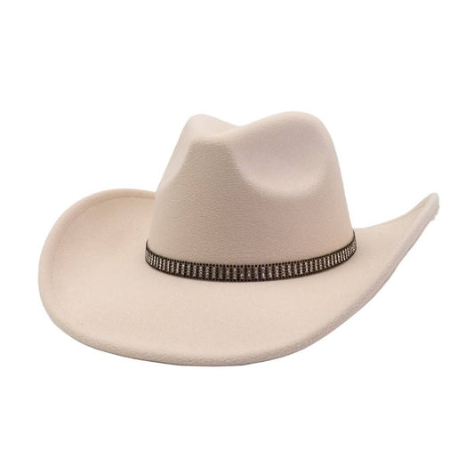 Unisex  Cowboy Fedora Ethnic Style Hat_CWAH04407