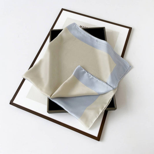 Satin Scarf - Simple Premium Lightweight Square