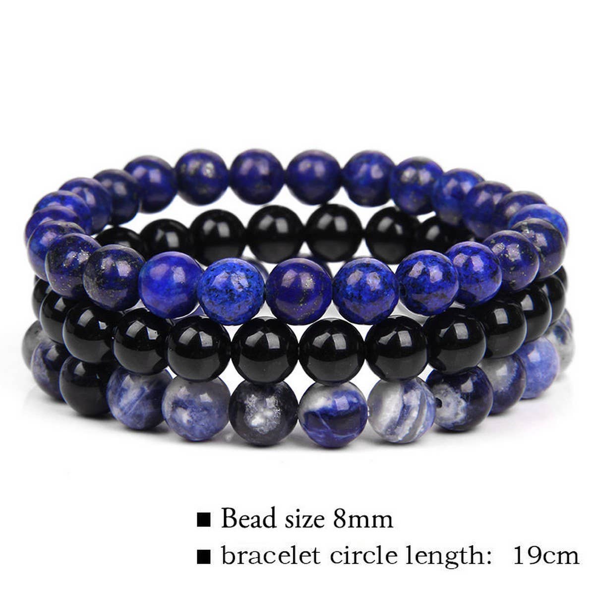CWAJE3874_THREE-LAYER BEAD COMBINATION BRACELET