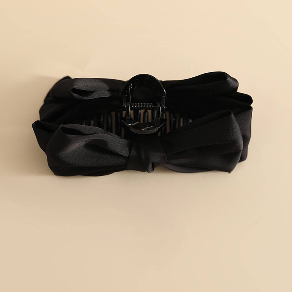 DOUBLE-SIDED BOW LARGE HIGH-END SHARK HAIRPIN