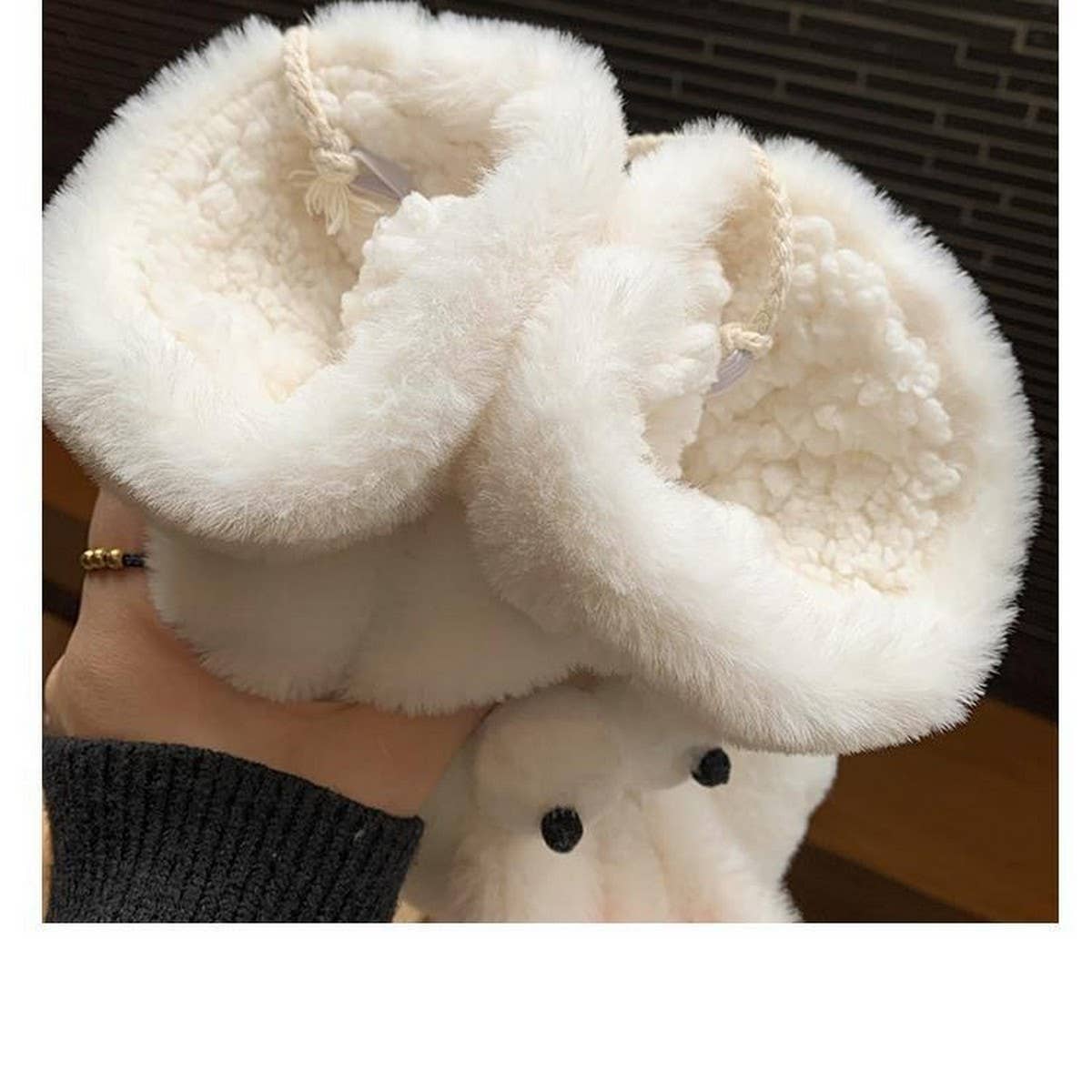 WINTER WARM CARTOON MITTEN HALTER GLOVES_CWAG0183