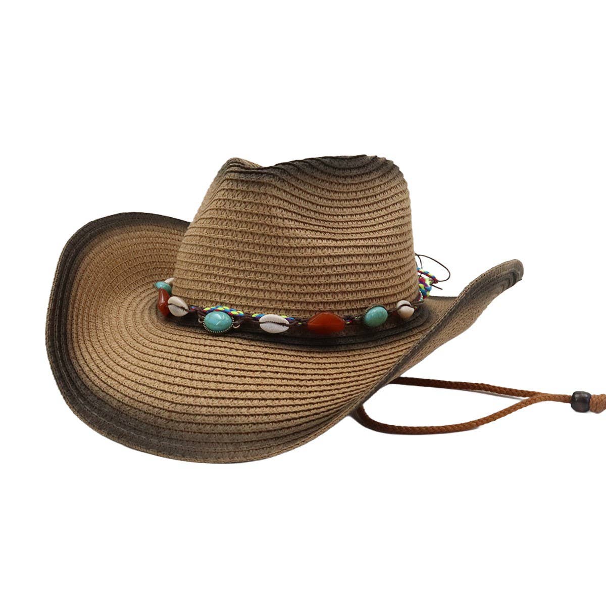 Men & Women Spray-Paint Cowboy Hat for Outdoors_CWAH04489