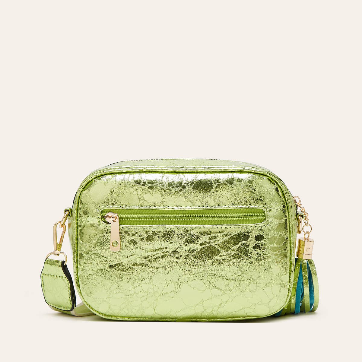 URBAN SIMPLE SEQUINED SMALL SQUARE SHOULDER BAG_CWAB2632