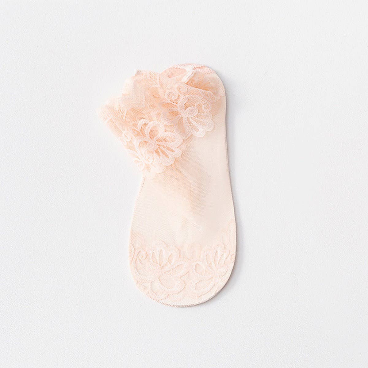 SUMMER THIN BREATHABLE MESH LACE SOCKS