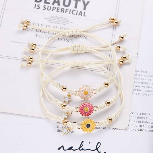 2024 NEW ALL-MATCH DAISY SUNFLOWER BRACELET_CWAJE2419