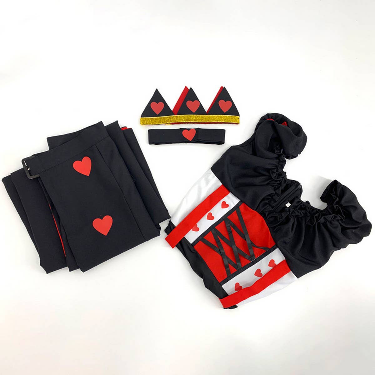 HALLOWEEN QUEEN OF HEARTS DRESS