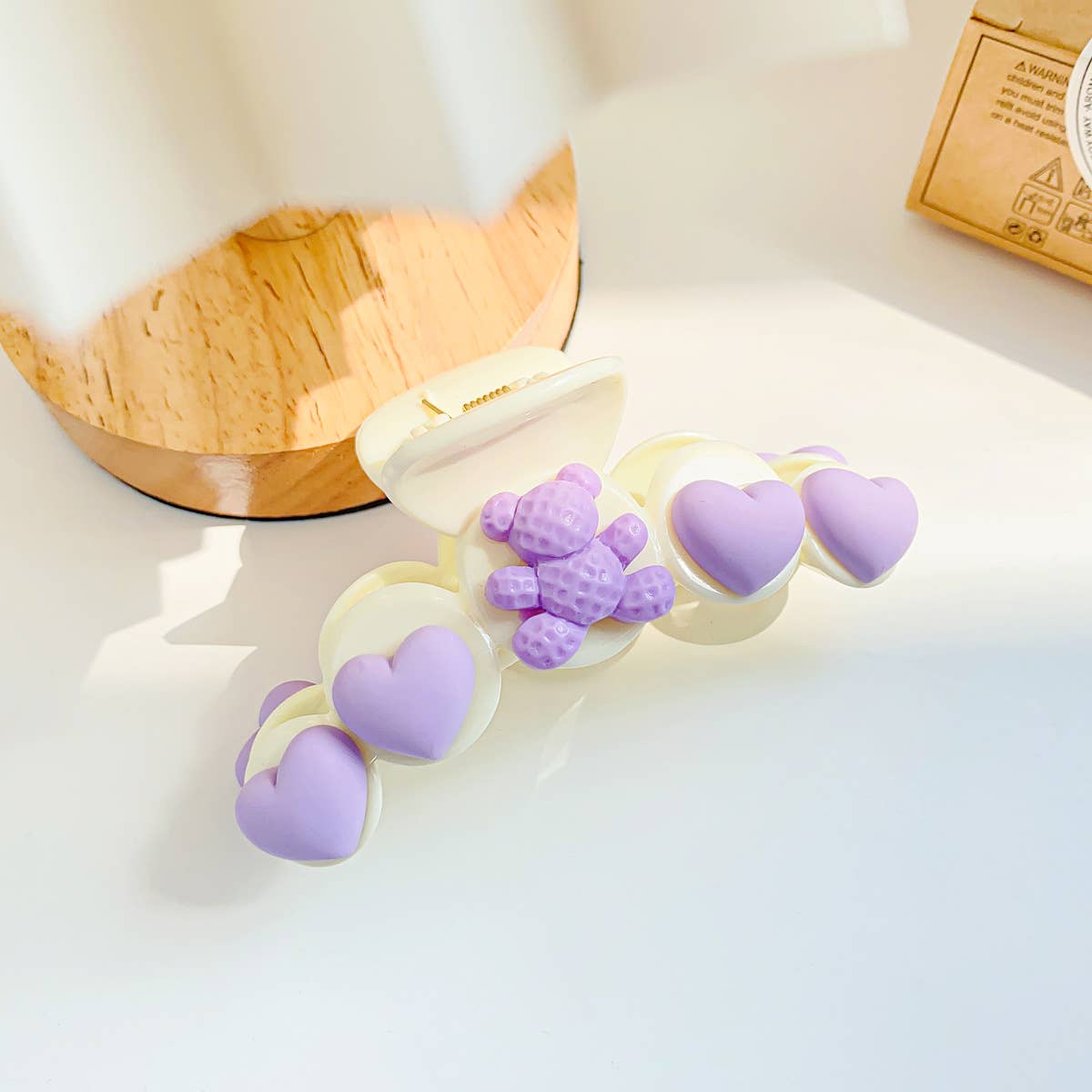 Macaron fresh fruit grab clips sweet hair clips