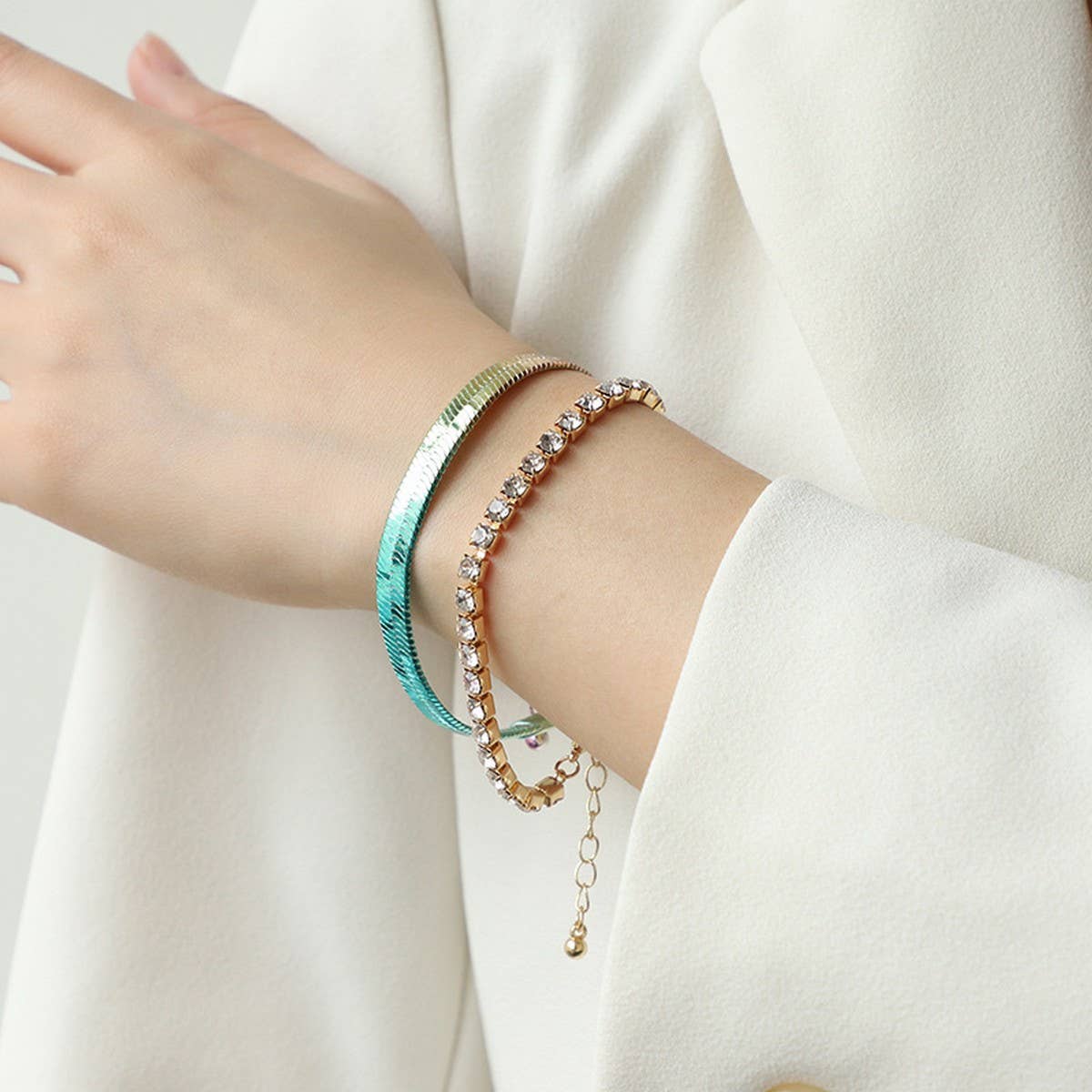 SUMMER HOT-SELLING GRADIENT STACKING NECKLACE SET_CWAJE2928