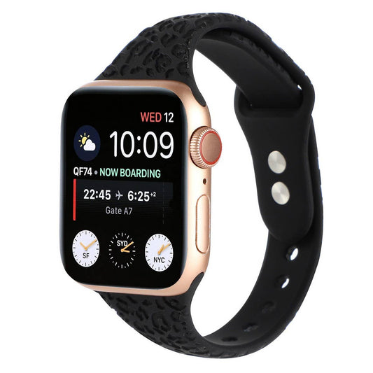 APPLE WATCH9-1 ENGRAVED LEOPARD PRINT STRAP IWATCH8_CWWW0070