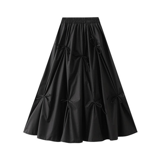 High-Waist A-Line Flare Skirt with Chic Vibe