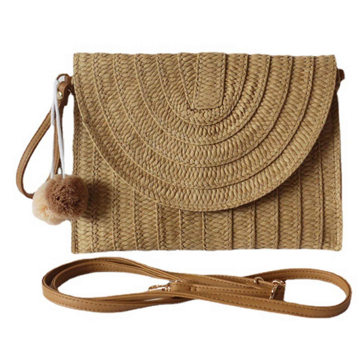 WOMEN  CASUAL SAND CLUTCHE CROSSBODY BAG_CWAB0811
