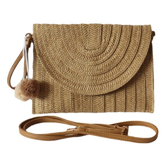 WOMEN  CASUAL SAND CLUTCHE CROSSBODY BAG_CWAB0811