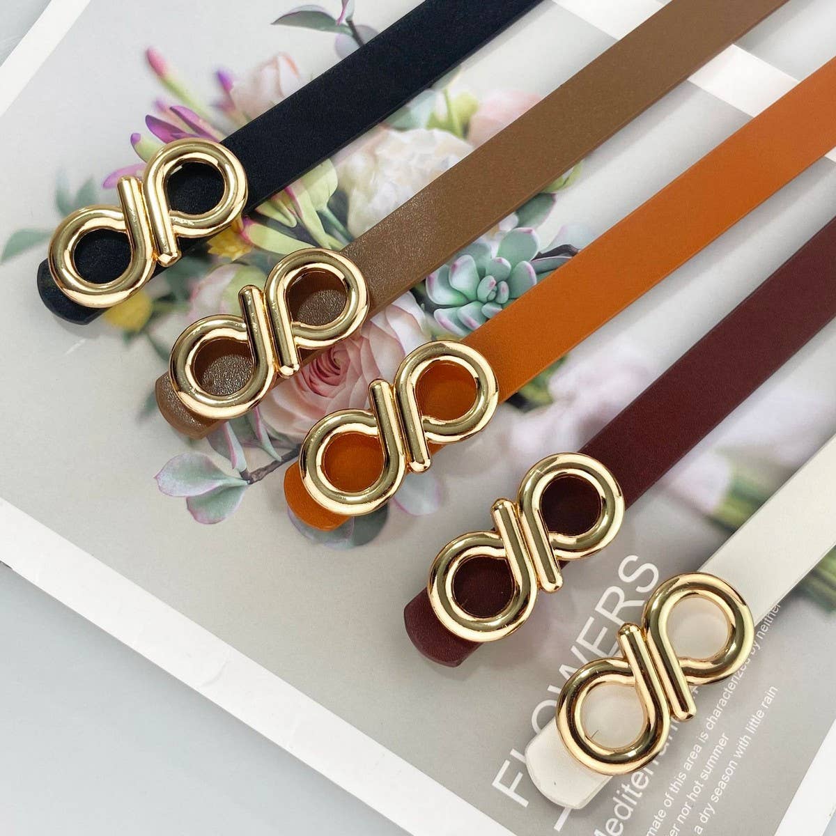 NEW FASHION WOMEN'S THIN BELT CLOTHING DECORATION_CWABE0692