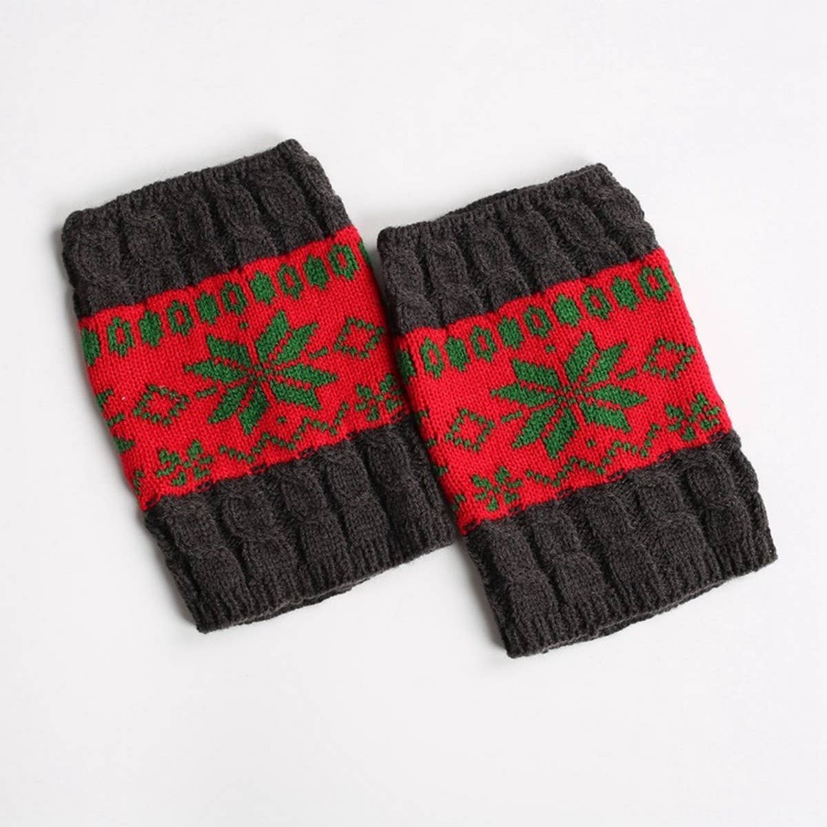 AUTUMN AND WINTER COLOR MATCHING CHRISTMAS SOCKS_CWMS0755