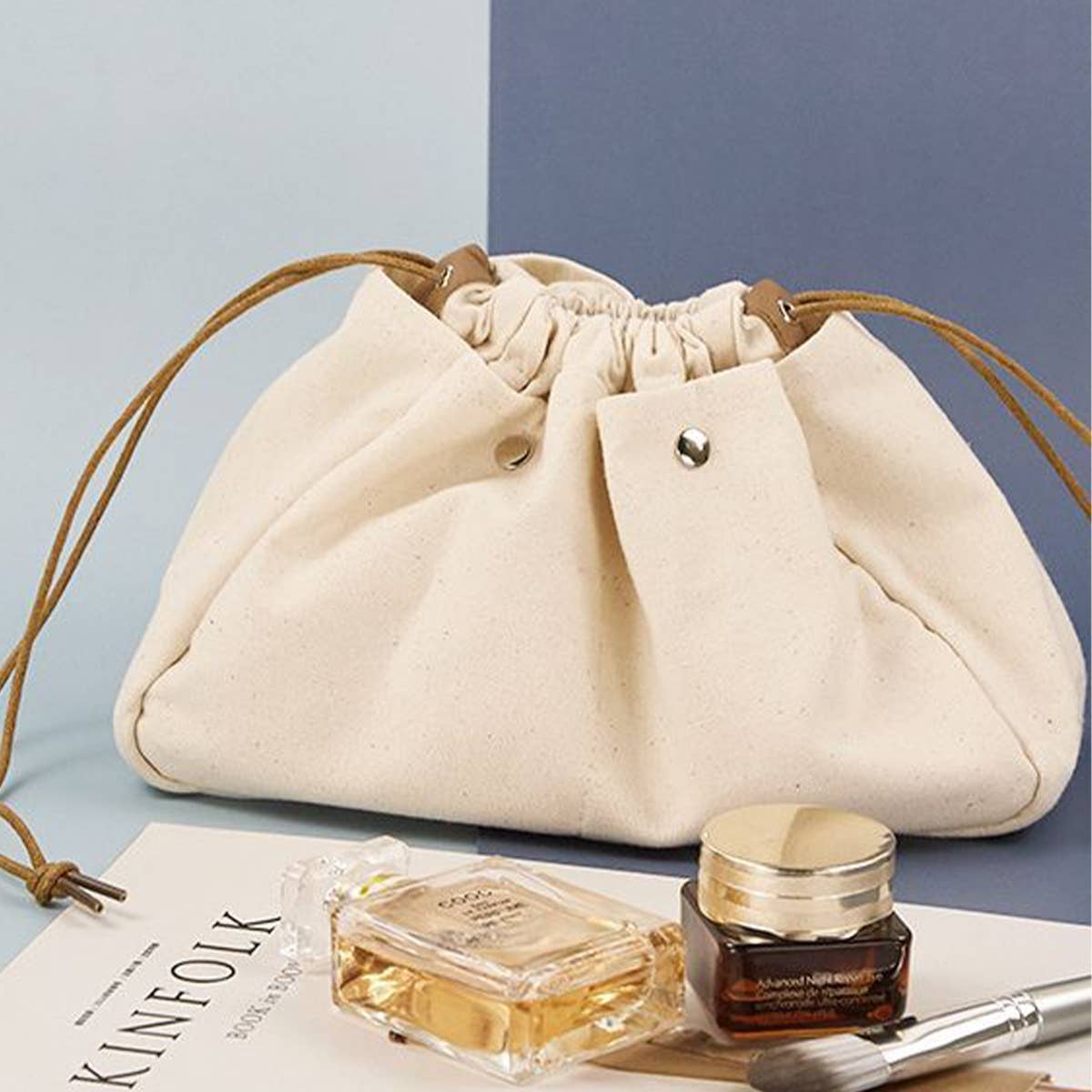 DRAWSTRING COSMETICS STORAGE BAG COSMETIC BAG_CWAB1420