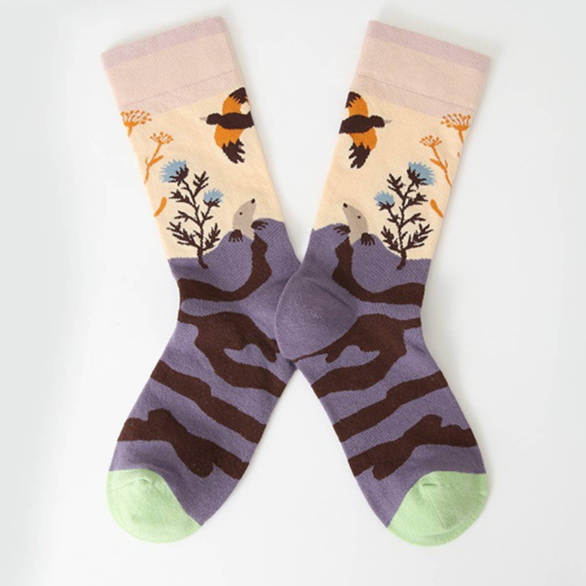 CASUAL BREATHABLE PERSONALIZED SOCKS_CWMS0178