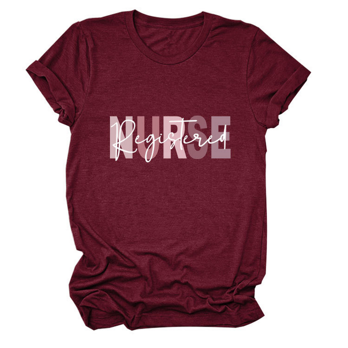 Trendy Plus Size T-Shirt for Women, Short Sleeve