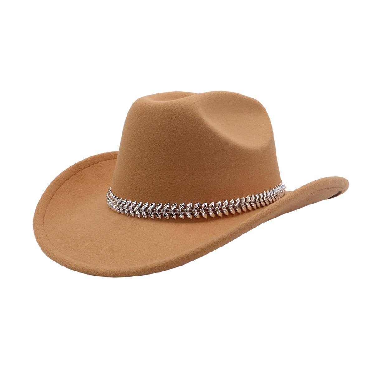 Men & Women Wool Cowboy Fedora New Style_CWAH04470