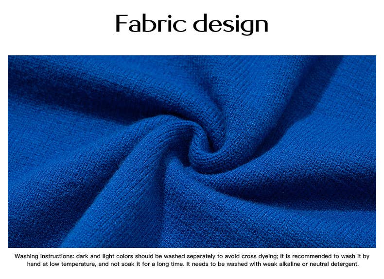 TEMPERAMENT LOOSE LACE V-NECK TOP SWEATER