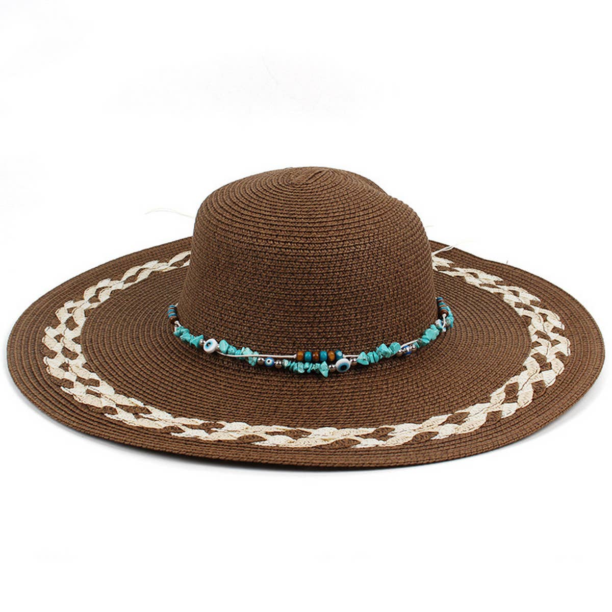 2024 NEW STYLE LACE STITCHING STRAW HAT_CWAH1203