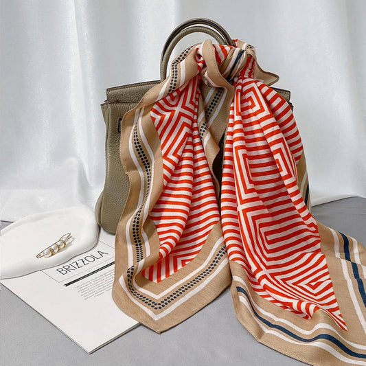 Autumn Winter Scarf - Stylish Irregular Shawl_CWASC0902