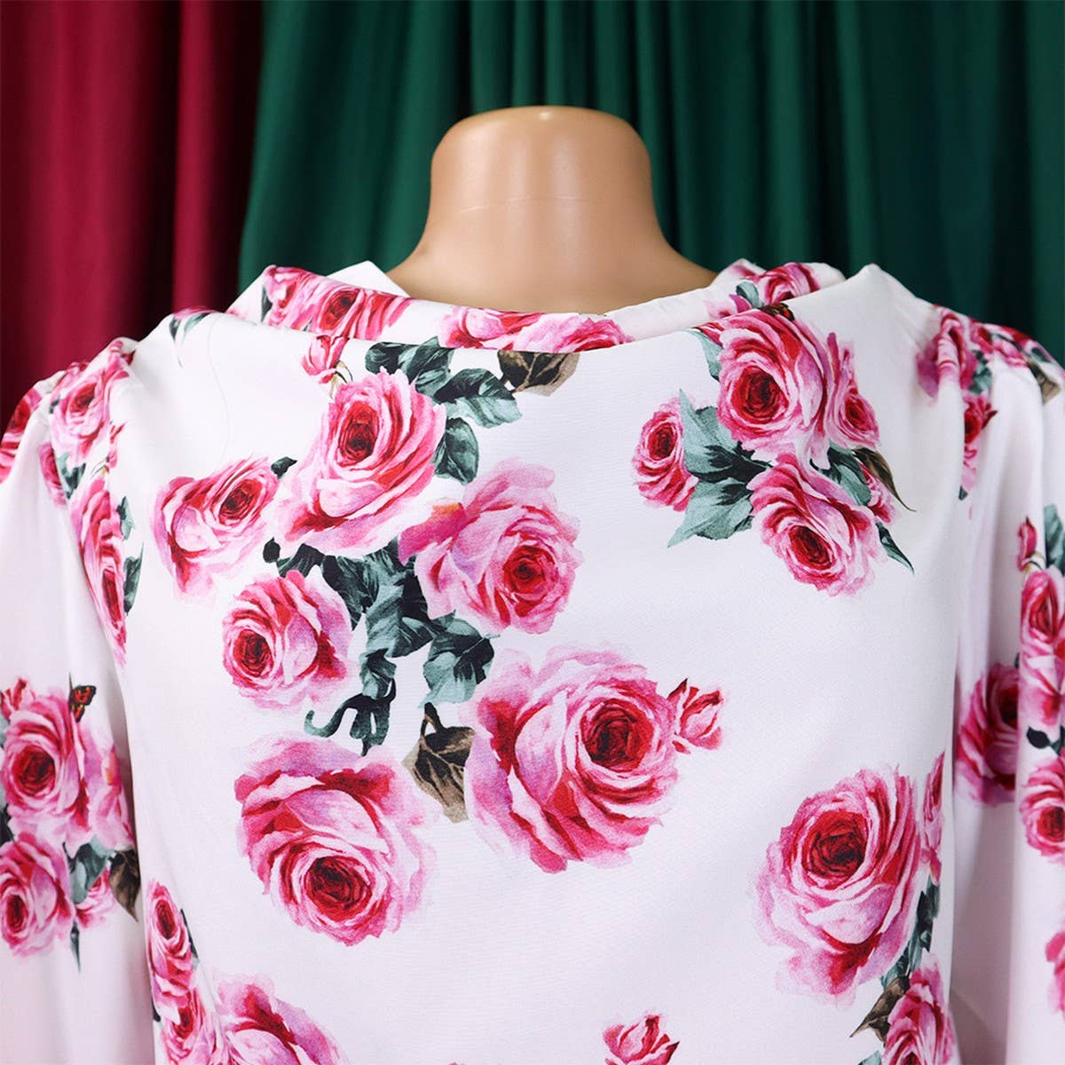 PRINTED TIE TOP AND WIDE-LEG PANTS TWO-PIECE SET_CWSTB1140