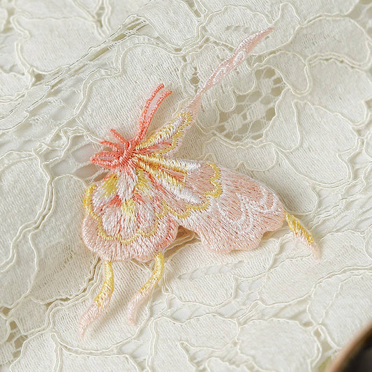 3D Butterfly Embroidered Patch for Fabric Repair_CWMM5919