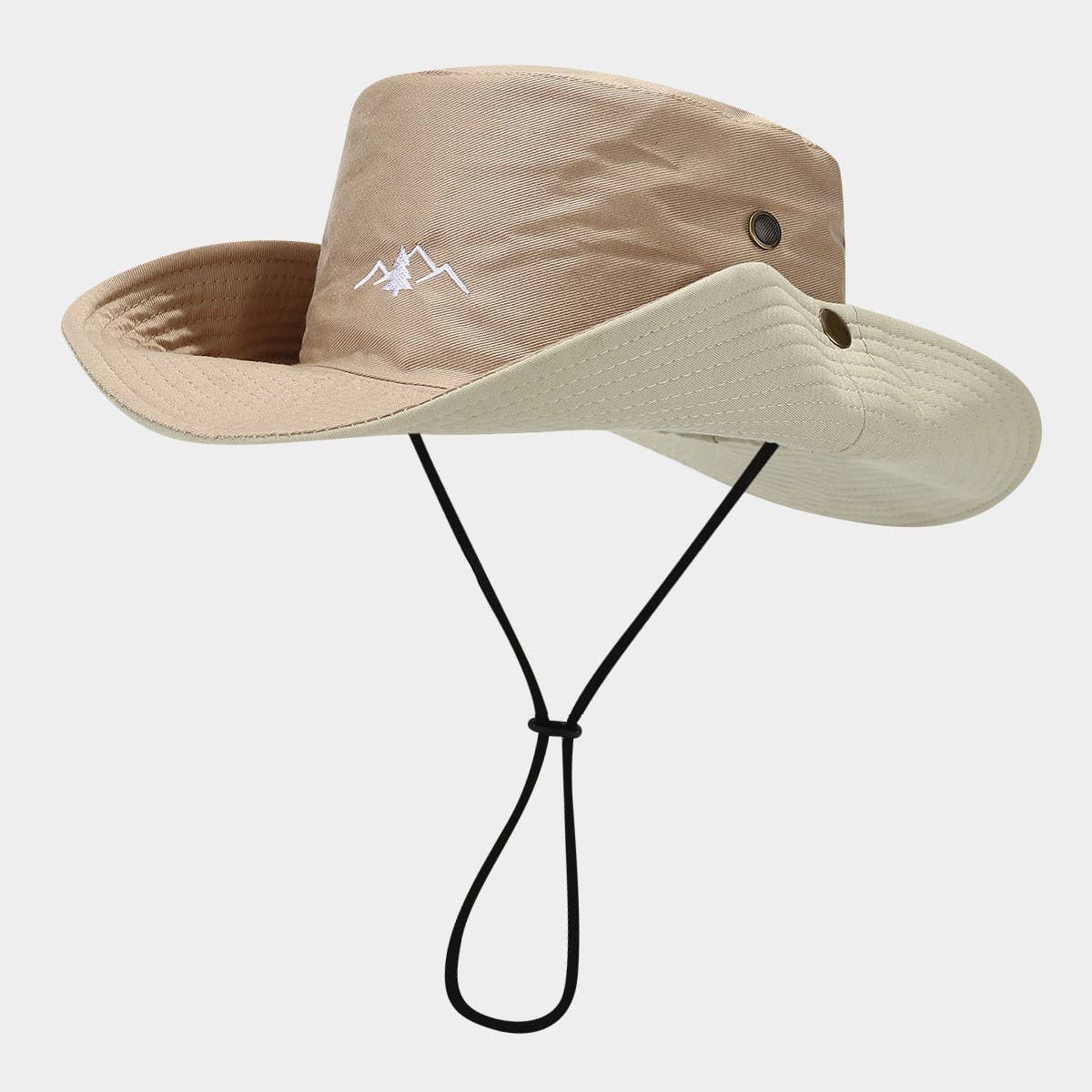 UV Protection Outdoor Sun Hat with Chin Strap_CWAH3800
