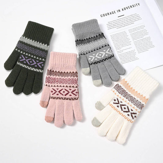 WINTER DOUBLE-LAYER THICKENED KNITTED GLOVES_CWAG0390