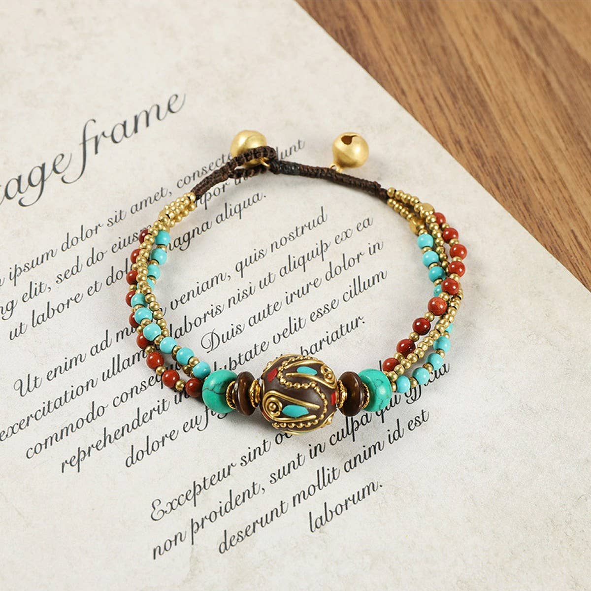 ETHNIC RETRO PERSONALITY NICHE BRAIDED BRACELET