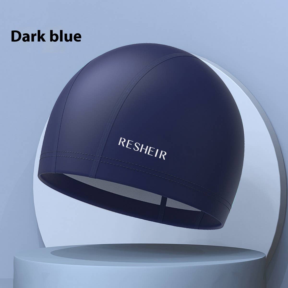 Unisex Silicone Swim Cap for Long Hair & Ears