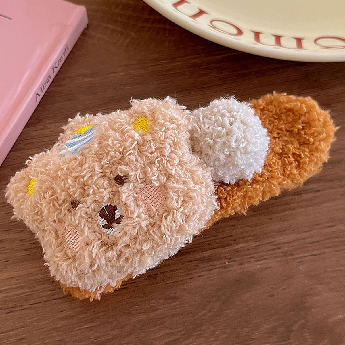 CUTE PLUSH HAIRPIN LARGE DUCKBILL