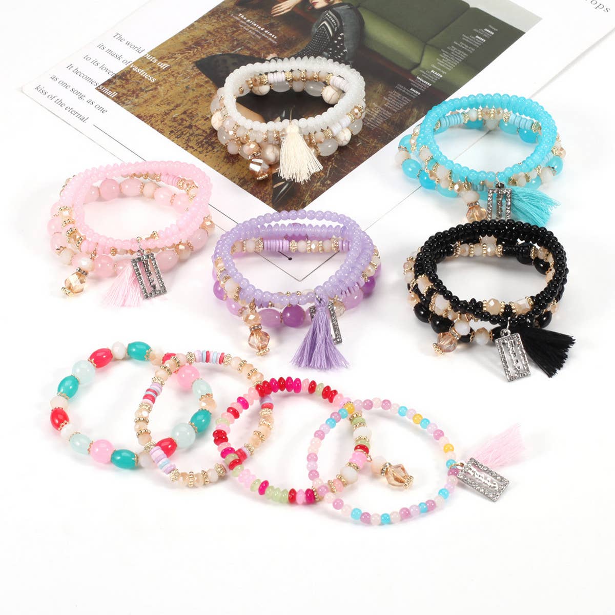BOHEMIAN MULTI-LAYERED TASSEL CRYSTAL BRACELET_CWAJE2215