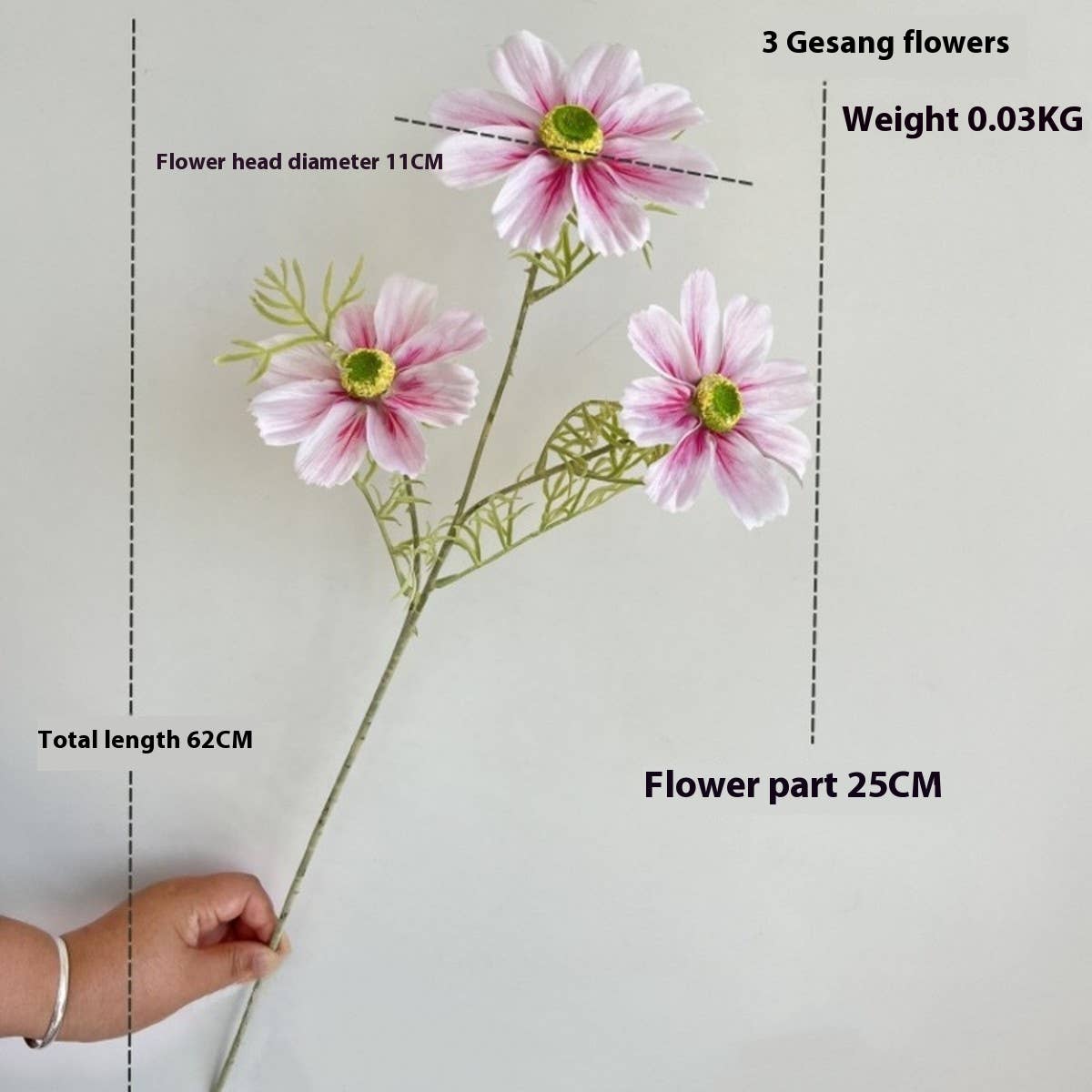 Artificial Cosmos Sunflower Silk Home Decor_CWMM6467