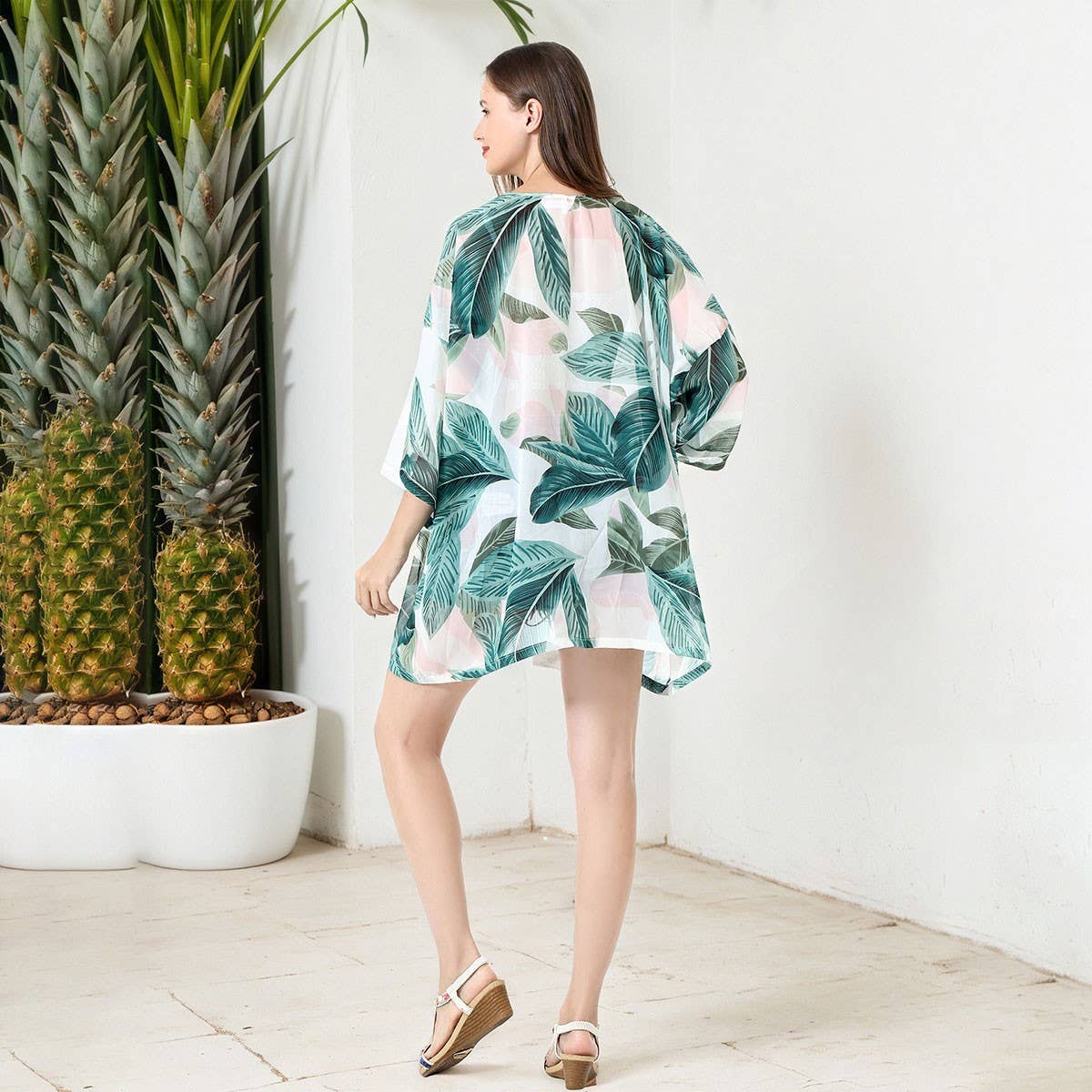 Chiffon Beach Cover-Up Bikini Cardigan