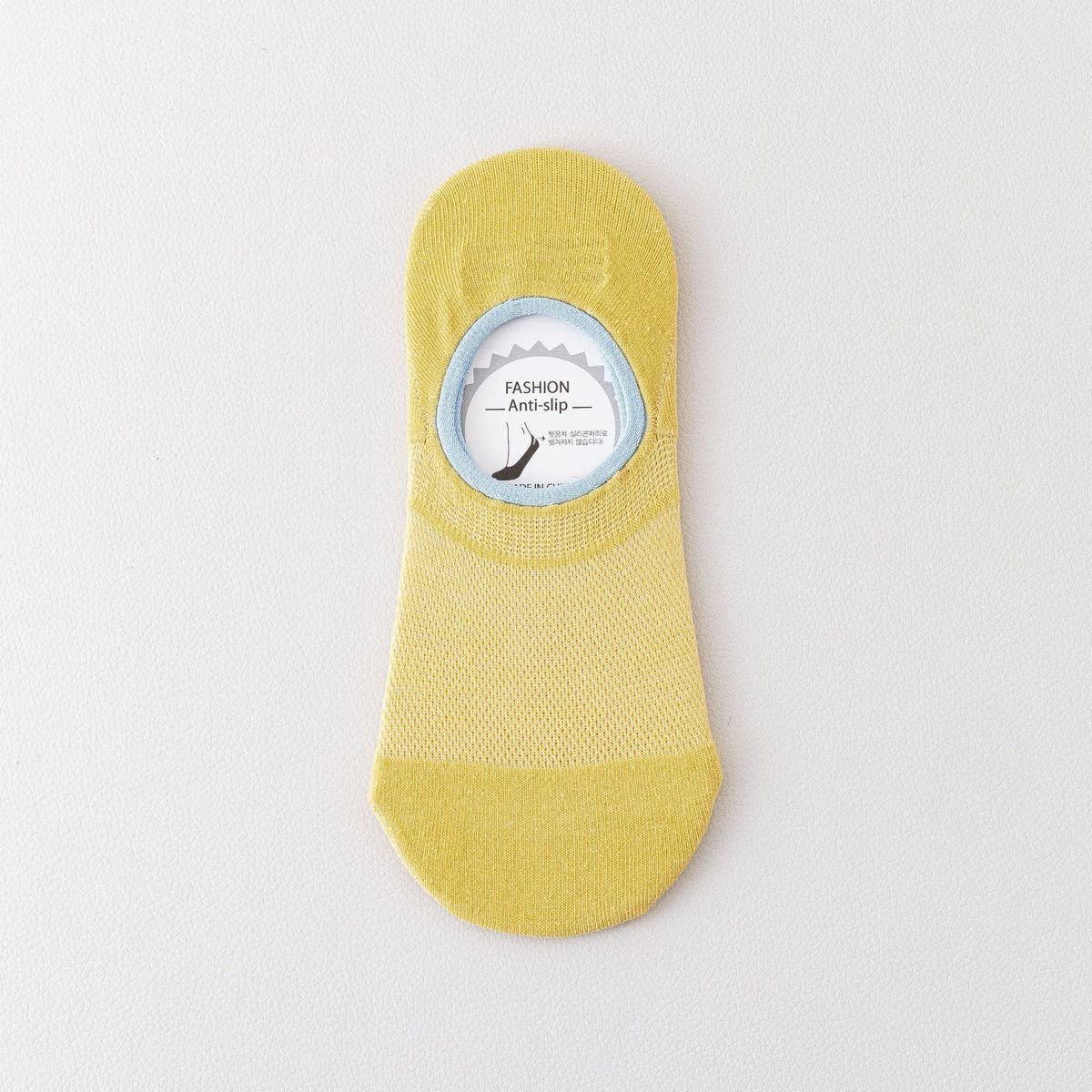 VERSATILE SOLID COLOR COTTON INVISIBLE SOCKS