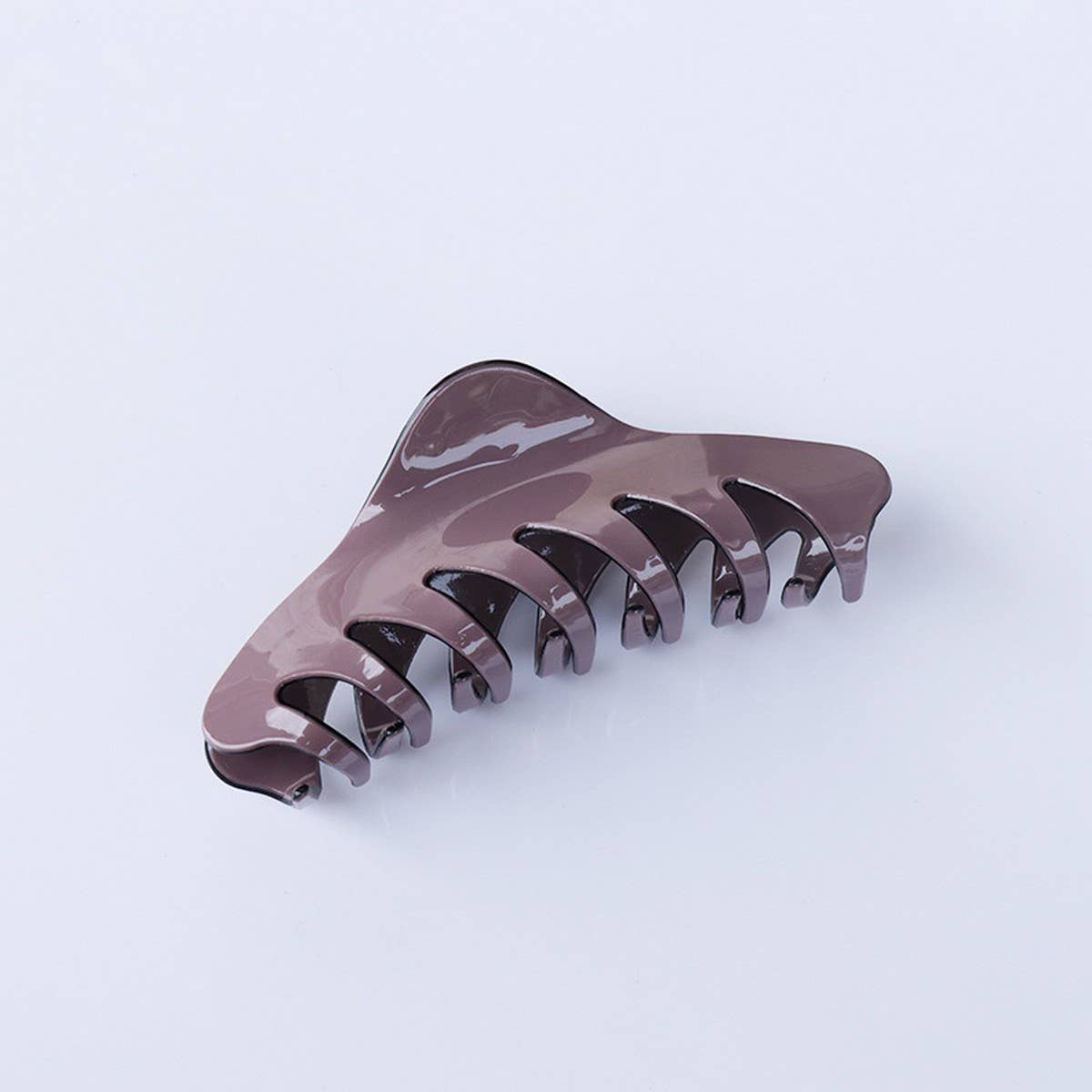 11.5cm Solid Edge Hair Claw, Large Back Shark Clip_CWAHA2613