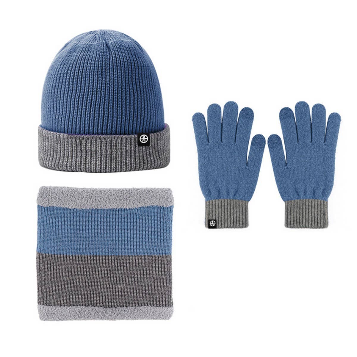 OUTDOOR COLD-PROOF DOUBLE-SIDED EARMUFFS SUIT_CWMM2793