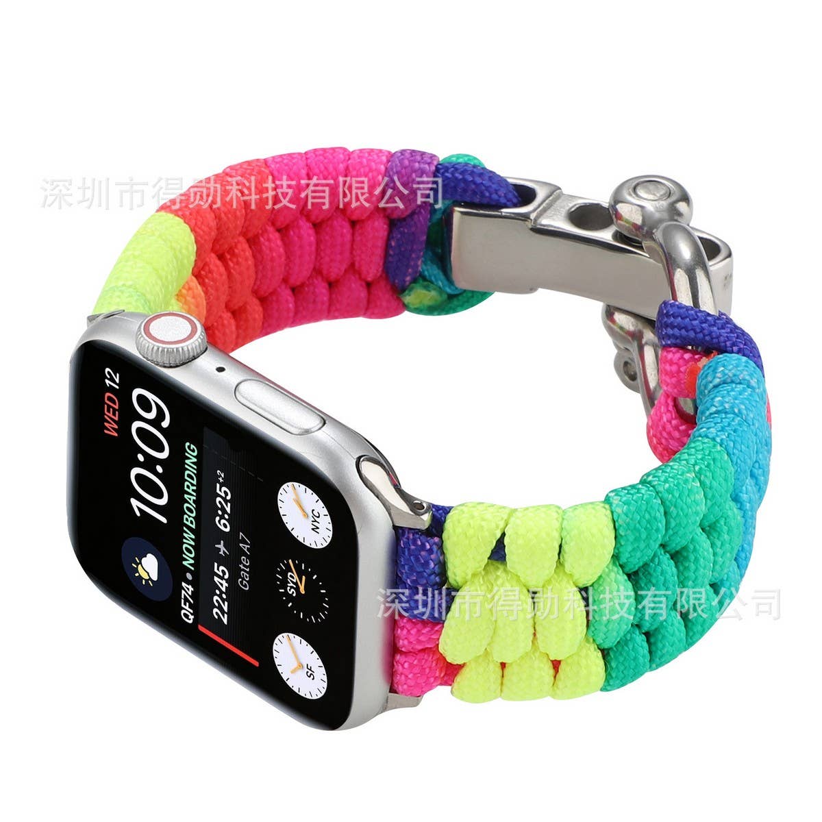 APPLE WATCH 9 VELCRO PARACORD STRAP_CWASC1543