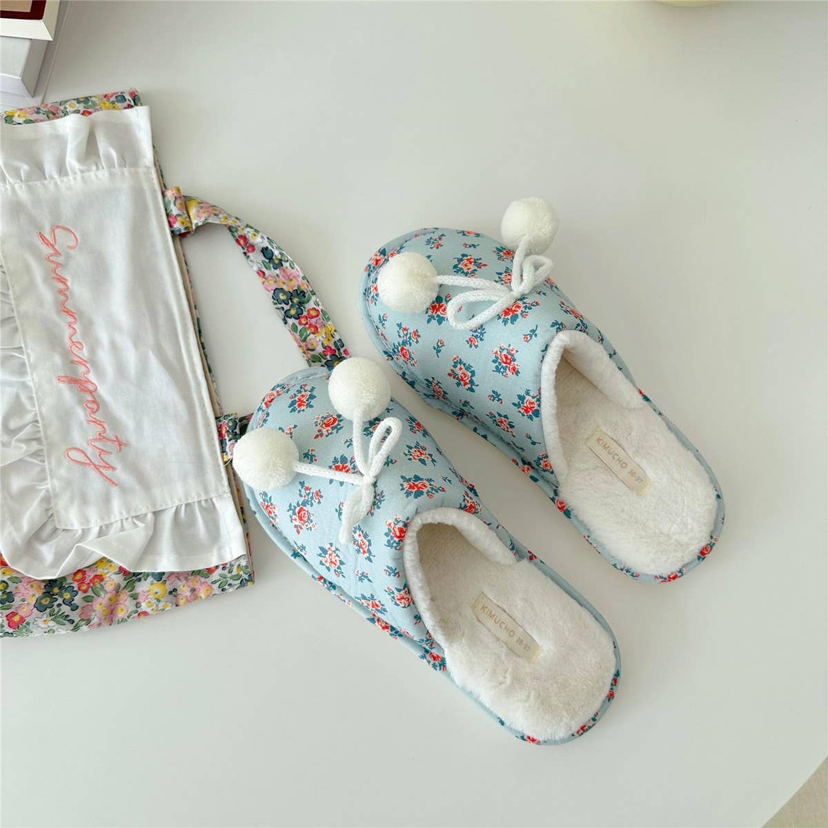WINTER WARM HOME THICK-SOLED COTTON SLIPPERS